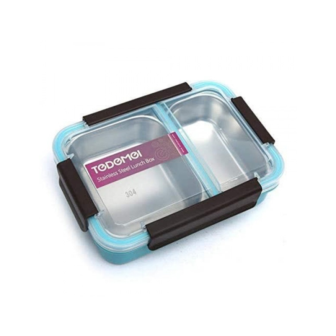 Tedemei High Quality Insulated Lunch Box 2 Compartment | লাঞ্চ বক্স